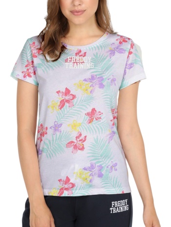 μπλούζα κοντομάνικη freddy με φλοράλ μοτίβο s0wtrt3-flo6 σε προσφορά