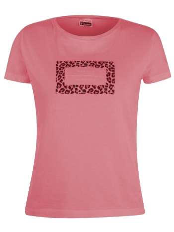 μπλούζα κοντομάνικη freddy με animal print τύπωμα σε προσφορά