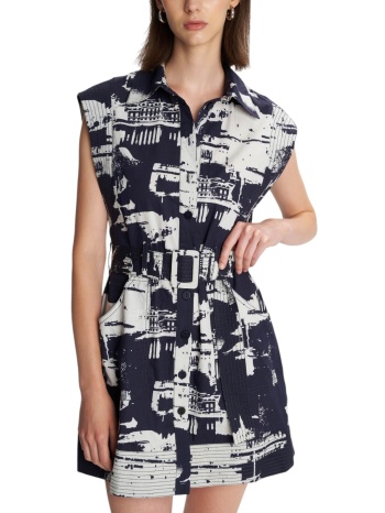 φόρεμα ale μίνι με abstract print 8921624-multicolor σε προσφορά