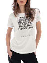 μπλούζα κοντομάνικη freddy leopard print s0wslt3-w69 γυναικείο