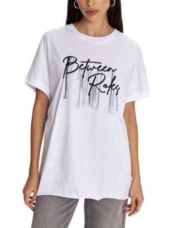 μπλούζα κοντομάνικη ale με lettering 8921579-white γυναικείο σε προσφορά