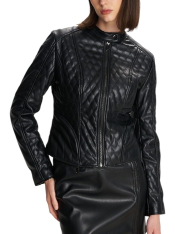 μπουφάν ale δερματίνη καπιτονέ 8921740-black γυναικείο σε προσφορά