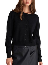 ζακέτα attrattivo με κουμπιά 9p22813-black γυναικείο