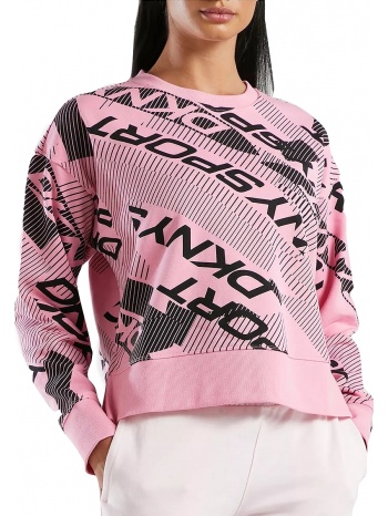 μπλούζα μακρυμάνικη dkny sport logo printed σε προσφορά