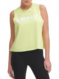 μπλούζα αμάνικη dkny sport logo dp1t8084-axp