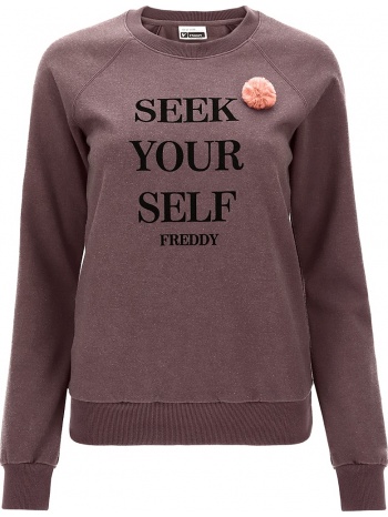 μπλούζα μακρυμάνικη freddy με διακοσμητικό pom pom σε προσφορά