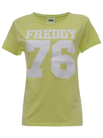 μπλούζα κοντομάνικη freddy με λογότυπο s7wslt1st3-d82x σε προσφορά