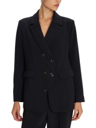 σακάκι ale σχεδιαστικό με κουμπιά 8921488-black γυναικείο