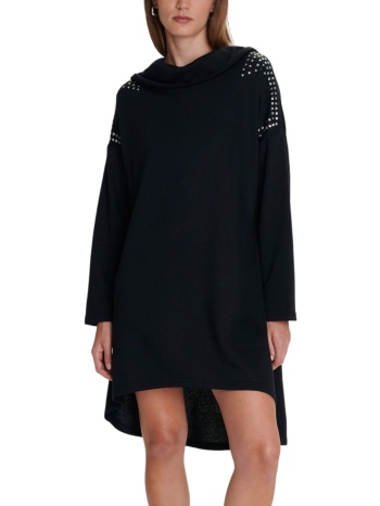 φόρεμα ale ασύμμετρο με κουκούλα 8921589-black γυναικείο σε προσφορά