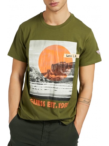 μπλούζα κοντομάνικη guess print m1gi54i3z11-gu0-g8da σε προσφορά
