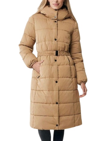 μπουφάν mexx with elasticated belt ya1142036w-dark sand σε προσφορά