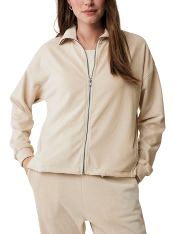 μπουφάν mexx lounge velvet cardigan mf007501643w-cream σε προσφορά