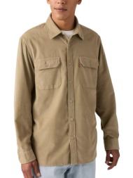 πουκάμισο μακρυμάνικο levi`s jackson worker corduroy overshirt 195730290-90 ανδρικό