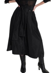 φούστα ale με ζώνη 8922413-black γυναικείο