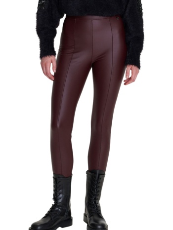 κολάν ale δερματίνη με ραφές 8921897c-burgundy γυναικείο σε προσφορά