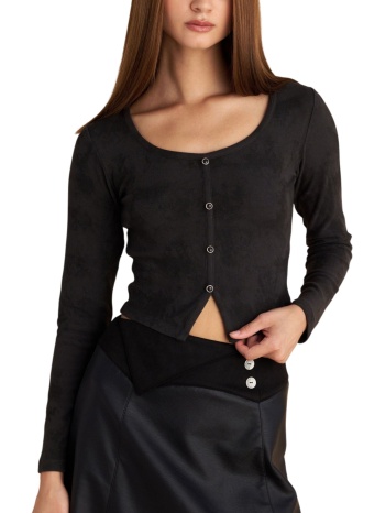 μπλούζα μακρυμάνικη attrattivo με διακοσμητικά κουμπιά σε προσφορά