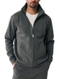 ζακέτα mexx with high neck mf007502943m-anthracite melee ανδρικό
