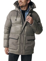 μπουφάν mexx in fabric mix mf006802243m-taupe grey ανδρικό