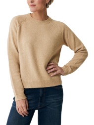 μπλούζα μακρυμάνικη mexx basic mf006604843w-light brown melee γυναικείο