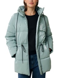 μπουφάν mexx stringcord mf006806843w-01-ice blue γυναικείο