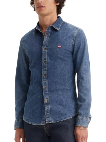 πουκάμισο μακρυμάνικο levi`s denim battery housemark slim