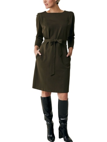 φόρεμα mexx with boat neckline mf006302043w-olive γυναικείο σε προσφορά