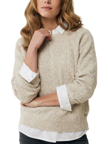 πουλόβερ mexx embellished knit pullover mf006610843w-off σε προσφορά