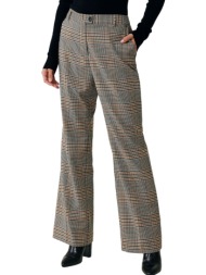 παντελόνι υφασμάτινο mexx slim flared mf006901043w-multicolor γυναικείο