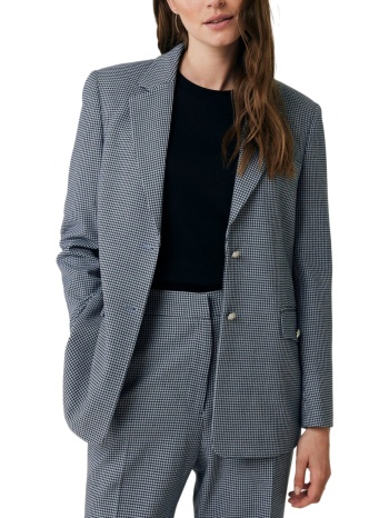 σακάκι mexx houndstooth mf006000643w-dusty blue γυναικείο σε προσφορά