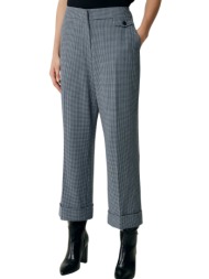 παντελόνι υφασμάτινο mexx crop pantalon with fold-up mf006900543w-dusty blue γυναικείο