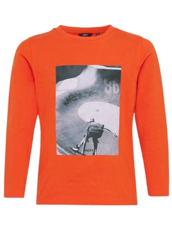 μπλούζα μακρυμάνικη mexx long sleeve tu2143036b-orange αγόρι σε προσφορά