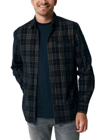 πουκάμισο μακρυμάνικο mexx check dobby mf007201143m-coffee σε προσφορά