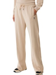 παντελόνι υφασμάτινο mexx straight sweatpants mf007003643w-warm beige γυναικείο