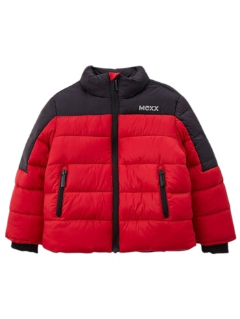 μπουφάν mexx padded colorblock jacket ji1118026b-red αγόρι σε προσφορά