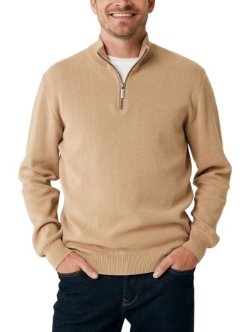 μπλούζα μακρυμάνικη mexx half zip knit pullover σε προσφορά