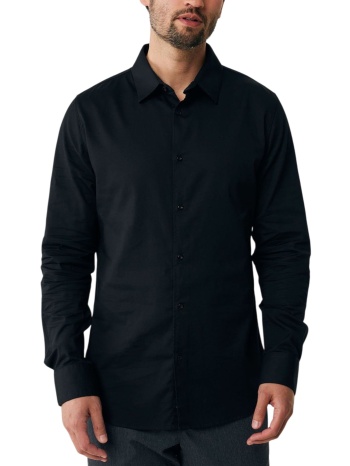 πουκάμισο μακρυμάνικο mexx micro structured shirt σε προσφορά
