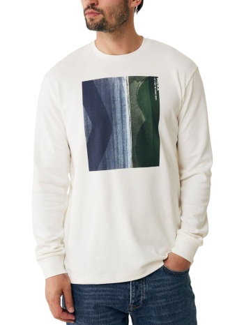 μπλούζα μακρυμάνικη mexx with print mf007806443m-off white σε προσφορά