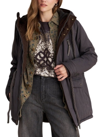 μπουφάν attrattivo παρκά με κουκούλα 9921816-grey γυναικείο σε προσφορά