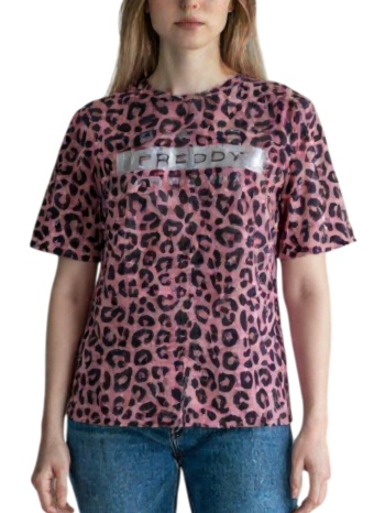 μπλούζα κοντομάνικη freddy λεοπάρ s0wslt1-ng9f γυναικείο σε προσφορά