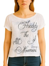 μπλούζα αμάνικη freddy με ιδιαίτερο τύπωμα s7wyst1-nqw0 γυναικείο