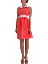 φόρεμα traffic people με γιακά και δαντέλα sem8075