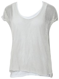 μπλούζα κοντομάνικη freddy δίχτυ s6wadt8-i250 γυναικείο