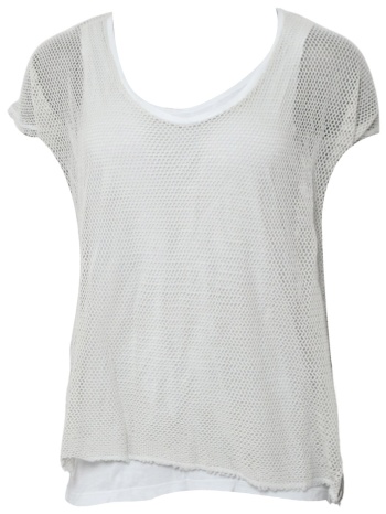 μπλούζα κοντομάνικη freddy δίχτυ s6wadt8-i250 γυναικείο σε προσφορά