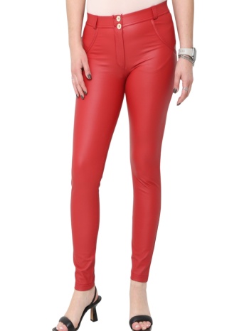 παντελόνι δερμάτινο freddy wr.up® regular rise skinny fit σε προσφορά