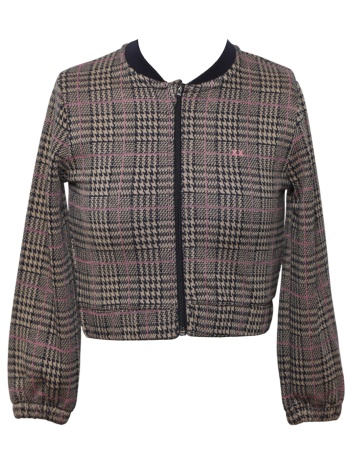 ζακέτα mexx check bomber jacket tu0711036g-navy κορίτσι σε προσφορά