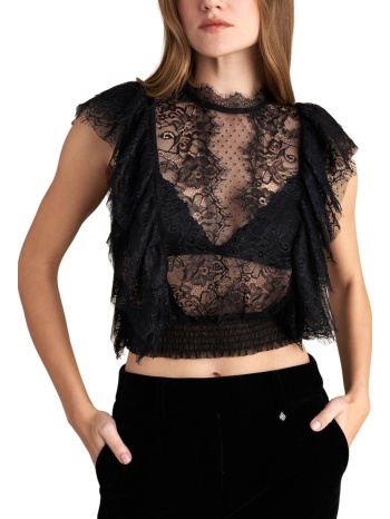 top attrattivo δαντέλα αμάνικο 9922739-black γυναικείο σε προσφορά