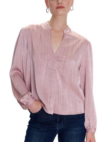 τουνίκ ale μονόχρωμη με v 8921905-dusty pink γυναικείο σε προσφορά