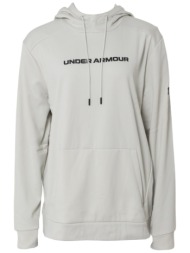 μπλούζα μακρυμάνικη under armour fleece graphic hd 1379744-110 ανδρικό