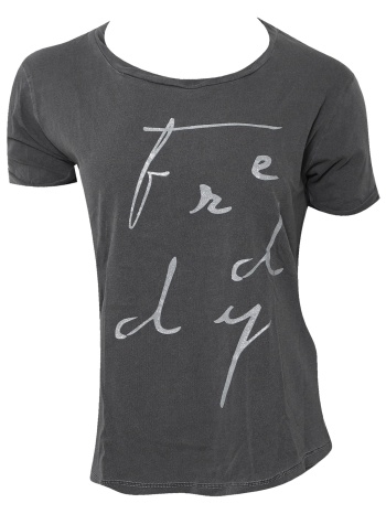 μπλούζα κοντομάνικη freddy με τύπωμα table07-nx γυναικείο σε προσφορά