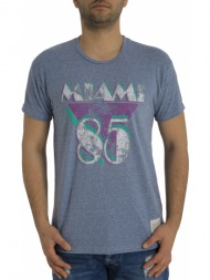 μπλούζα κοντομάνικη retro brand miami rb120rtc